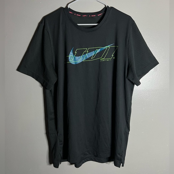 Nike Just Do It Mesh T-Shirt - Picture 1 of 3